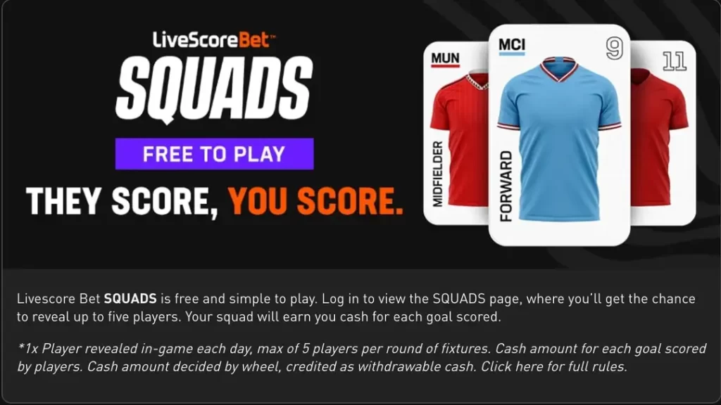 livescore bet uk squads